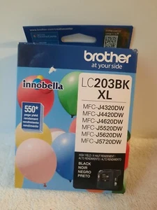 Brothers Black Ink Cartridge LC203BK XL New In Box - Picture 1 of 5