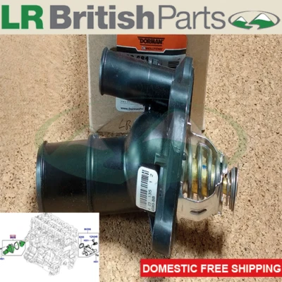 TERMOSTATO LAND ROVER 2.0L GASOLINA LR2 RANGE ROVER EVOQUE SPORT LR027158 - Imagem 1 de 4
