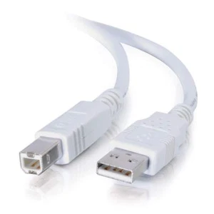 C2G 1M USB2. 0 Typ A, Typ B Kabel - weiß - Bild 1 von 2