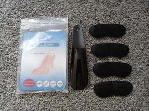 Dr Foot Heel Grips With Shoe Horn for Men and Women Self-Adhesive Cushion New - Picture 1 of 18