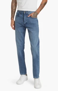 NWT Rag & Bone Fit 2 Slim Straight Jeans In Boyce Size 29 Blue Denim Button Fly - Picture 1 of 12