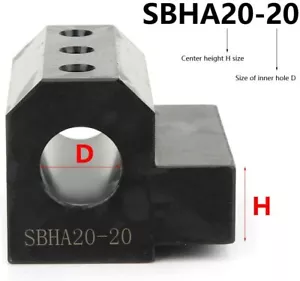 Accesorios de torno, SBHA 20-20 CNC diámetro soporte para herramientas orificio interior manga perforadora - Imagen 1 de 7