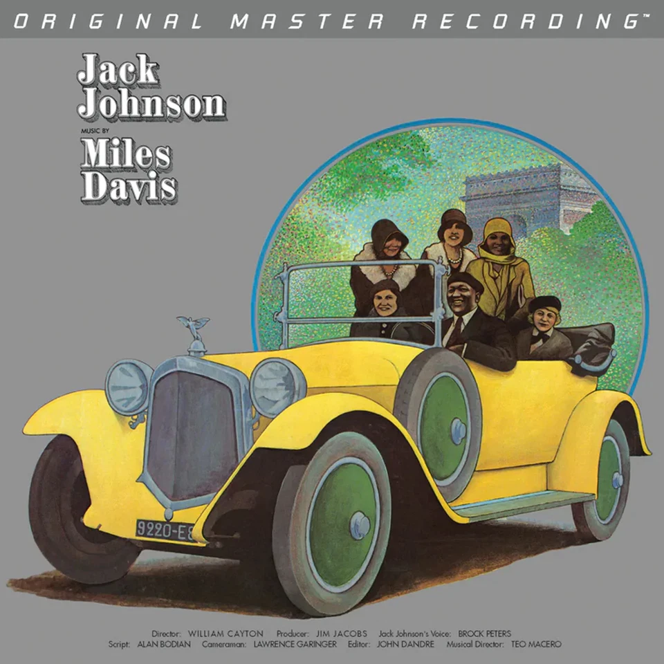 Miles Davis - A Tribute To Jack Johnson - MFSL LP - Image 1 of 1