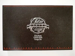 Film Series Classics VHS Set King Kong Citizen Kane Gunga Din Plus Press Prints - Picture 1 of 3