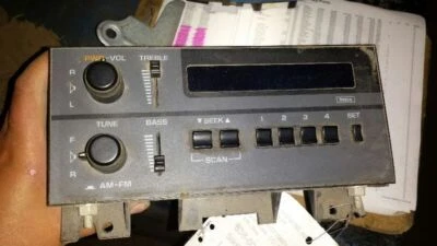 Equipo de audio Radio AM Mono-fm estéreo-cassette compatible con 91-96 BERETTA 291949 Foto 1 de 2