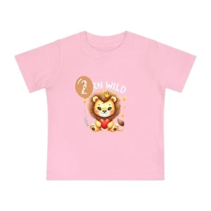 Personalisiertes Baby T-Shirt für den 2. Geburtstag - Boho-Design Bio-Baumwolle - Picture 1 of 13