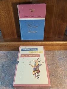 TREASURY OF WIT AND HUMOR 1958 1st Ed. Rare With Slipcase Readers Digest - Foto 1 di 7
