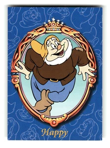 Tarjeta coleccionable '94 Disney Skybox Blancanieves y los siete enanitos #69 feliz - Imagen 1 de 4