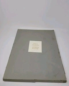 FOUR SEASONS 7 Loose-print Portfolio by Andrew Wyeth 1962/63 Original Case - Picture 1 of 14