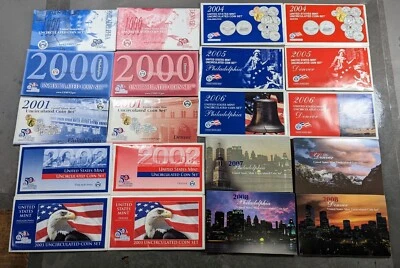 1999 - 2009 US Uncirculated Mint Set OGP State QTR Set Philadelphia Denver Mint - Image 1 of 2