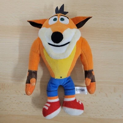 Kidrobot Phunny CRASH BANDICOOT 9" Plush Doll Toy Meca Sony PlayStation RARE - Image 1 of 4