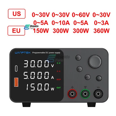 High Accuracy Adjustable DC Power Supply Bench Power Source Voltage Regulator - Image 1 of 4