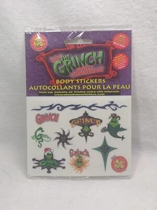 Dr. Seuss How Grinch Stole Christmas Body Sticker Temporäres Tattoo Peel Stick - Bild 1 von 10
