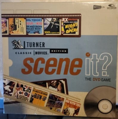 Scene-it? DVD Game-Turner Classic Movies Edition 2004 NEW-SEALED - Image 1 of 4