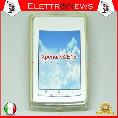 Custodia cover tpu per Sony Xperia x8 e15i - Immagine 1 di 2