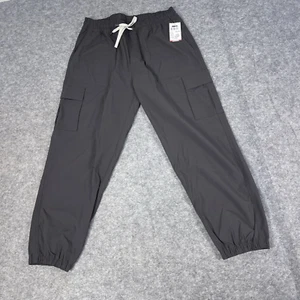 Vuori Jogger donna grande nero scout cargo coulisse VW494 MSRP $158 - Foto 1 di 9