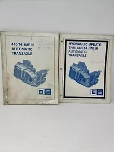 Manuales de servicio GM THM 440-T4 ME-9 actualización hidráulica transeje automático 17001 - Imagen 1 de 5