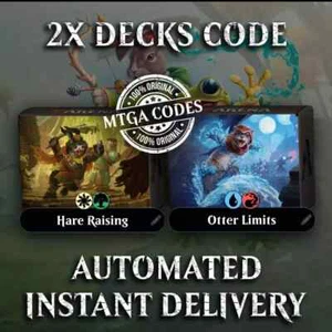 MTG Arena Code Card Starter Kit 2024 Bloomburrow - 2x Barajas - Imagen 1 de 1