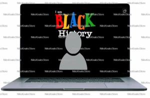 I Am Black History Zoom Background - Picture 1 of 2