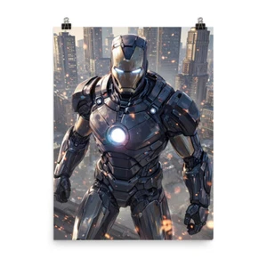 Iron Man Marvel MCU Wall Art Poster Print High Quality Stark Tech - Picture 1 of 5