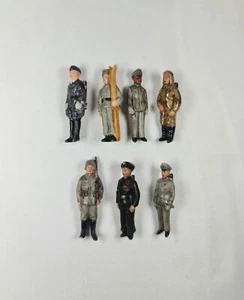 WW2 Original German Winterhilfswerk 7 Military Porcelain Figures  WHW - Picture 1 of 2