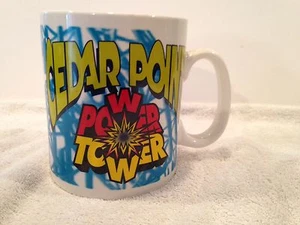 Large Cedar Point Sandusky Ohio Roller Coaster Coffee Mug Power Tower R2 - Picture 1 of 3