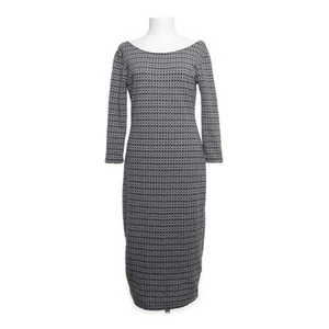 Springfield, Kleid, Größe: XL, Weiß/Mehrfarbig, Polyester, Hahnentritt #Uk8 - Bild 1 von 5