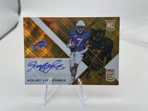 2016 Donruss Elite GOLD Rookie #ERA-KL Kolby Listenbee /10 AUTO TCU Arlington RC - Picture 1 of 2