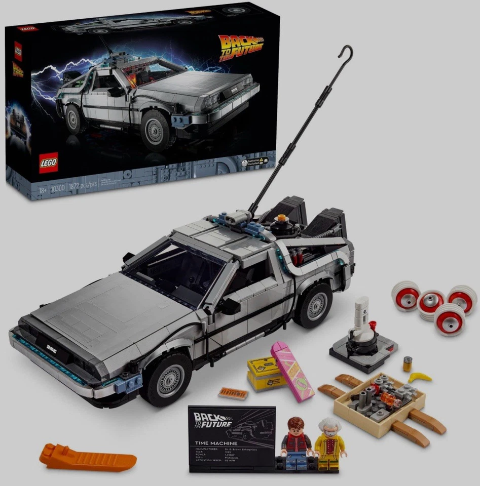 LEGO Icons: Regreso al Futuro Máquina del Tiempo (10300) Foto 1 de 1