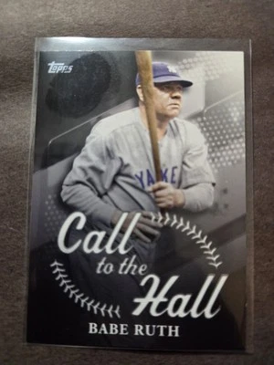 2025 Topps Series 1 - Call to the Hall Babe Ruth #CTH-14 - Image 1 of 2