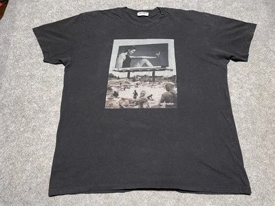 Camisa negra descolorida Akomplice excavando piedras que los ricos usan XL dos lados Foto 1 de 4