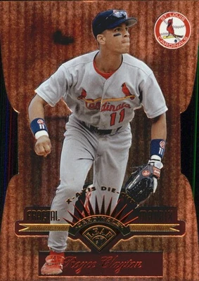 1997 Leaf Fractal Matrix Die Cuts #51 Royce Clayton BX - NM-MT - Image 1 of 2