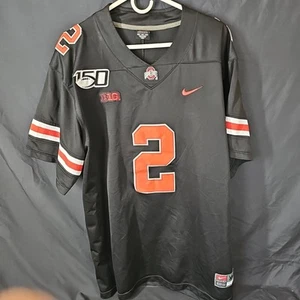 XXL - NIKE - Ohio State University Buckeyes schwarz Fußball Trikot - #2 JUNG - Bild 1 von 8