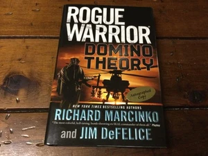 ** SIGNED ** ROGUE WARRIOR: DOMINO THEORY ** Richard Marcinko ** (2011 HC/DJ) - Imagen 1 de 8