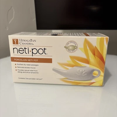 Neti Wash Nonbreakable  Neti Pot, Bioplastic The Himalayan Institute, New In Box - Image 1 of 3