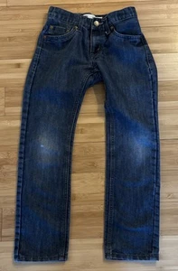 Levi's 511 Slim Regular Blue Jeans Boy's Size 10 Reg Dark Blue - Picture 1 of 8