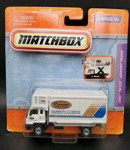 2011 Matchbox Real Working Rigs GMC T8500 Airport Truck - Picture 1 of 4