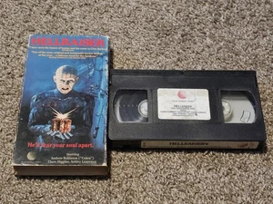 HELLRAISER FIRST RELEASE 1987 RELEASE vhs HORROR movie - Picture 1 of 5