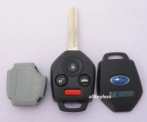 OEM SUBARU ACCENT FORESTER IMPREZA XV keyless entry remote GRAY pod NEW KEY CASE - Picture 1 of 5
