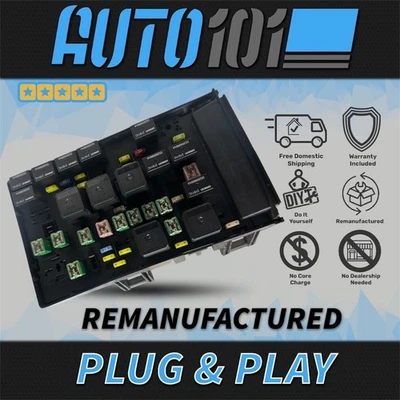 2001 - 2002 Dodge Caravan / Chrysler Voyager OEM Rebuilt TIPM Fuse Box 04869200 - Image 1 of 4