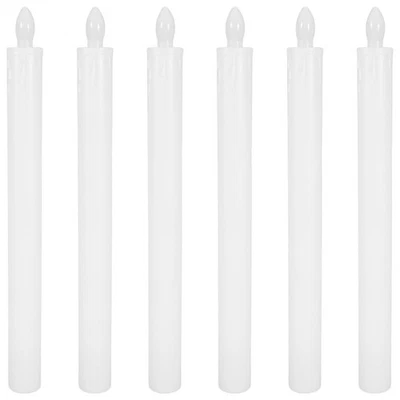  6pcs Flameless Kerze flackern rauchloser LED -Kerzen für Home Wedding - Bild 1 von 4