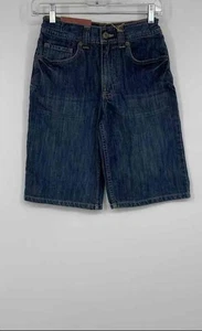 Urban Pipeline Boys Blue Medium Wash Coin Pocket Denim Bermuda Shorts Size 10 - Picture 1 of 6