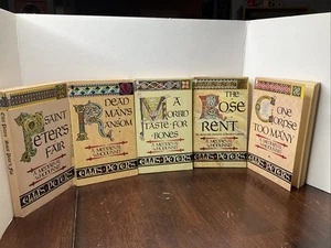 5 Ellis Peters PB Book A Mediaeval Whodunit Lot - Picture 1 of 24