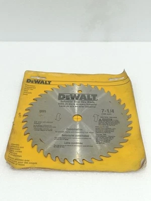 DEWALT DW3236 7-1/4" HOJA DE SIERRA INDUSTRIAL ACERO 40T COMBINACIÓN RASGADO Y CORTE TRANSVERSAL Foto 1 de 4