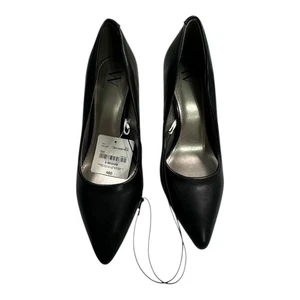 Worthington Women's Pointed Toe Stiletto Heels Black Classic Pumps Size 8 - Picture 1 of 8