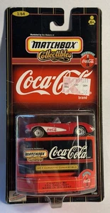 Vintage Matchbox Collectibles Coca-Cola 1957 Corvette Convertible 1:64 Diecast - Picture 1 of 2