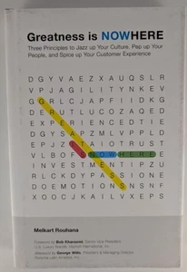 Melkart Rouhana - Greatness is NOWhere - Hardback Book, Like New - Imagen 1 de 6