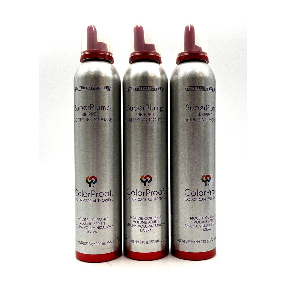 Mousse corporal batida ColorProof SuperPlump paquete de 7,5 oz-3 Foto 1 de 1