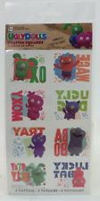 Uglydolls Movie Birthday Party Fun Favors 8 Assorted Square Temporary Tattoos