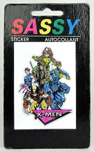 Pegatina expendedora X-Men 1992 troquelada prisma Universo Marvel III SELLADA atrevida RARA - Imagen 1 de 7
